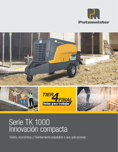 Thomkatt TK 1000 Catálogo ES